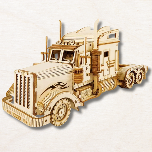 Maquette en bois : Camion !