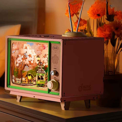 Puzzle 3d en bois sakura