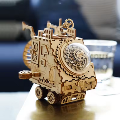 Puzzle 3D voiture : Remorque Mécanique