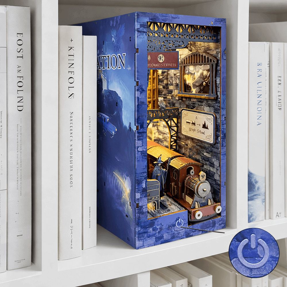 book nook harry potter train EcoCraft