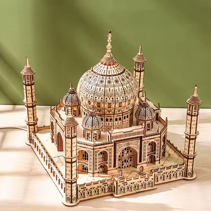 maquette pour adulte taj mahal en bois EcoCraft