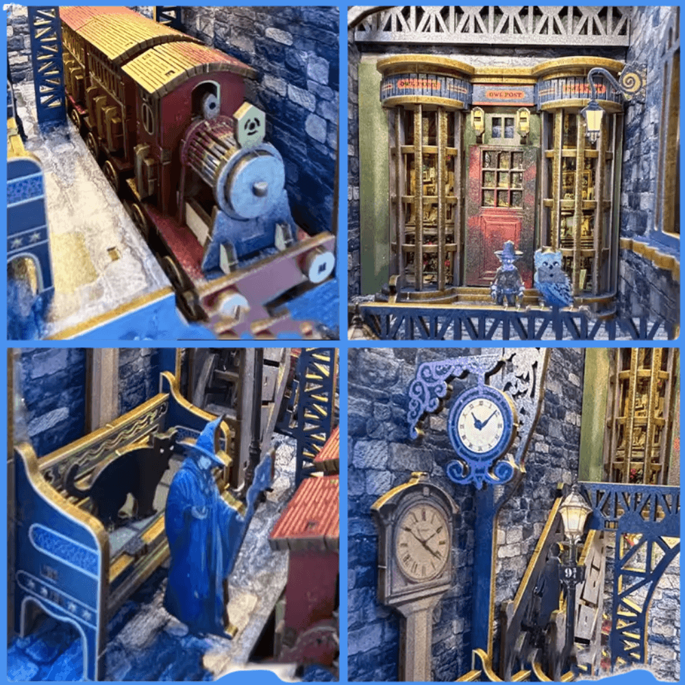 book nook harry potter train EcoCraft