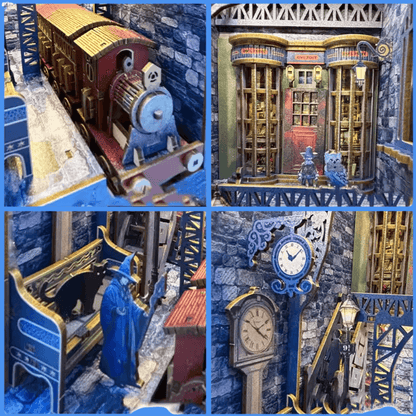 book nook harry potter train EcoCraft