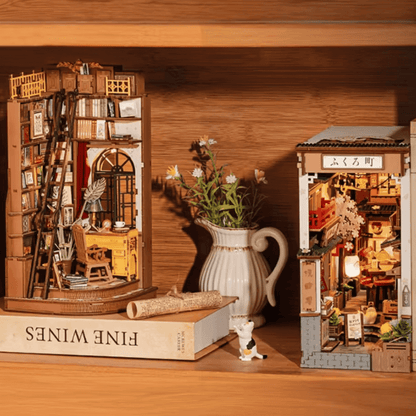 Book nook bibliothèque