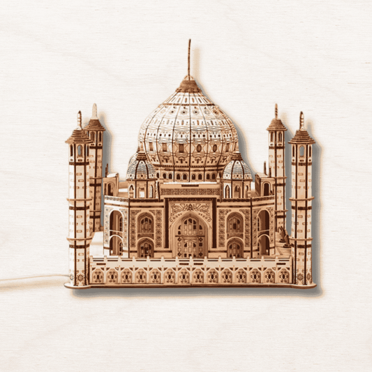 maquette pour adulte taj mahal en bois EcoCraft