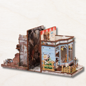 Serre-livres En Forme De Tracteur – Design Vert, Dimensions 15x15x9 Cm, En Bois Laqué - 8