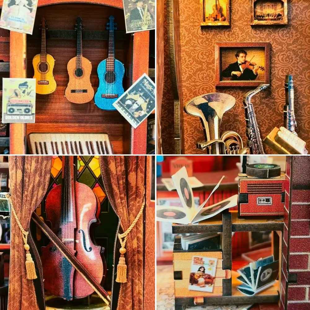 Maison Miniature : Music Shop