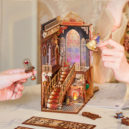 Book nook :  la belle et la bete EcoCraft