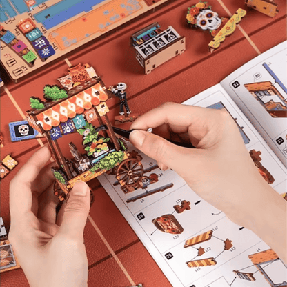 Book Nook : Plaza de los muertos EcoCraft