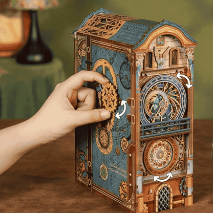 utilisation des mécanismes du book nook prague