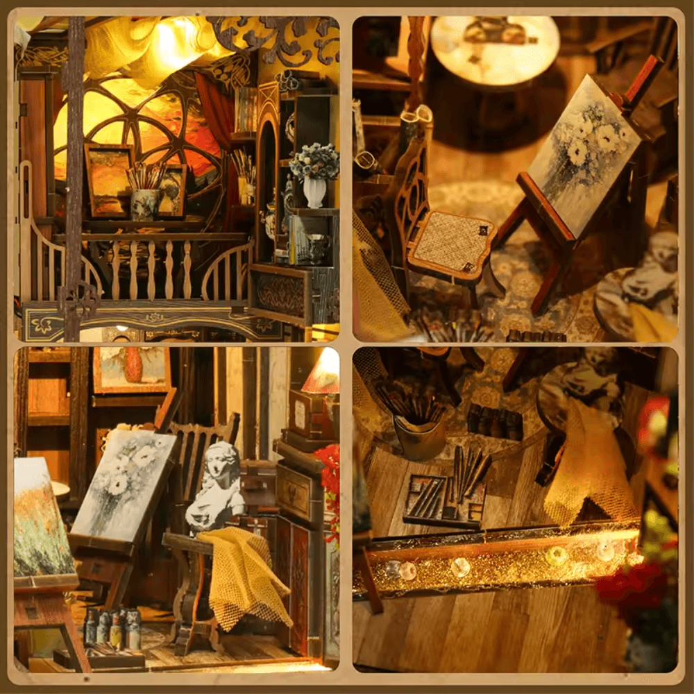 Book Nook L'atelier de Van Gogh EcoCraft