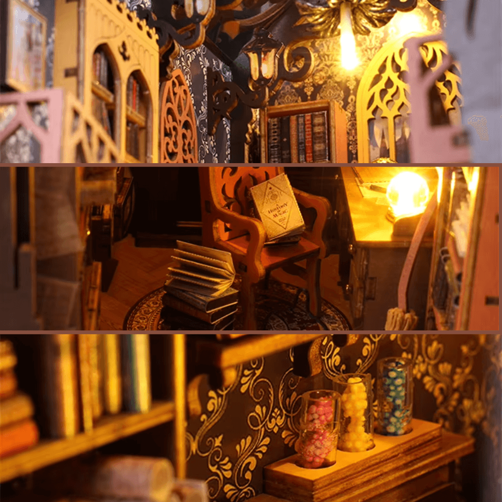 Book Nook Magic Library