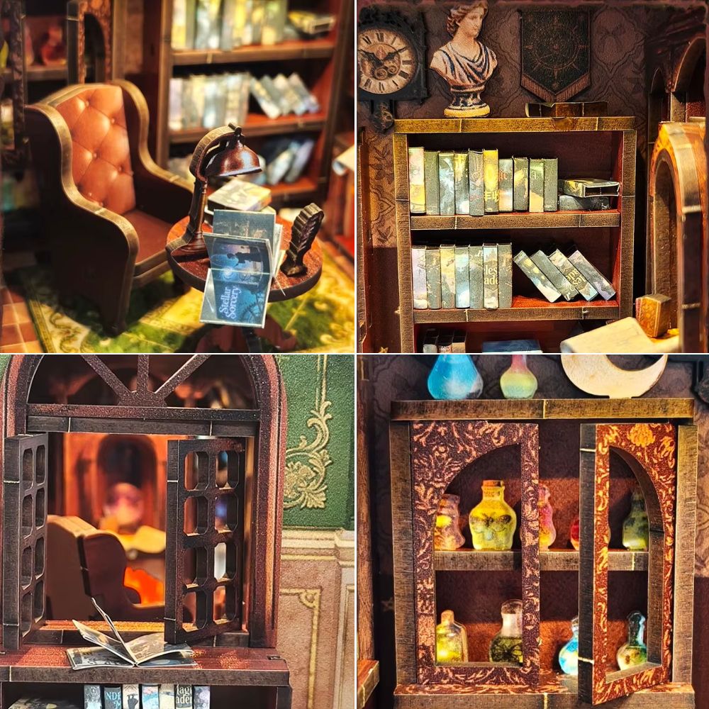 Book Nook Owl Library
