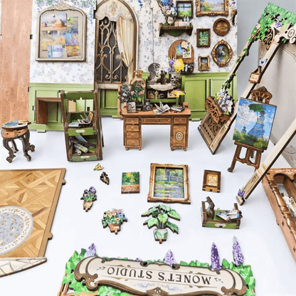 Book Nook : studio de Claude Monet EcoCraft