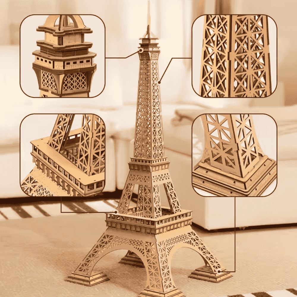 Tour Eiffel en Puzzle 3D