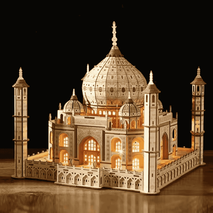 maquette pour adulte taj mahal en bois EcoCraft