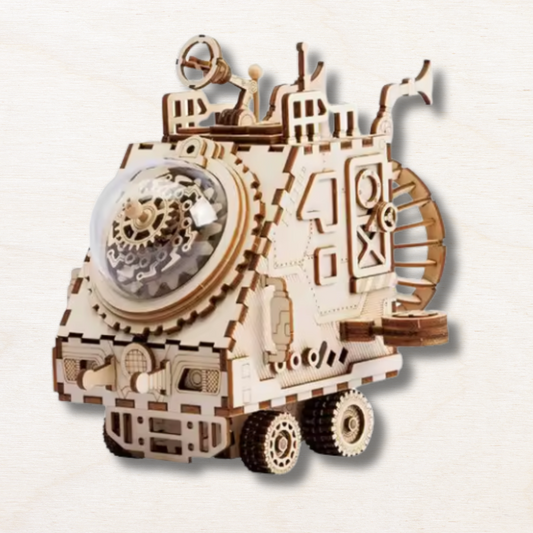 Puzzle 3D voiture : Remorque Mécanique