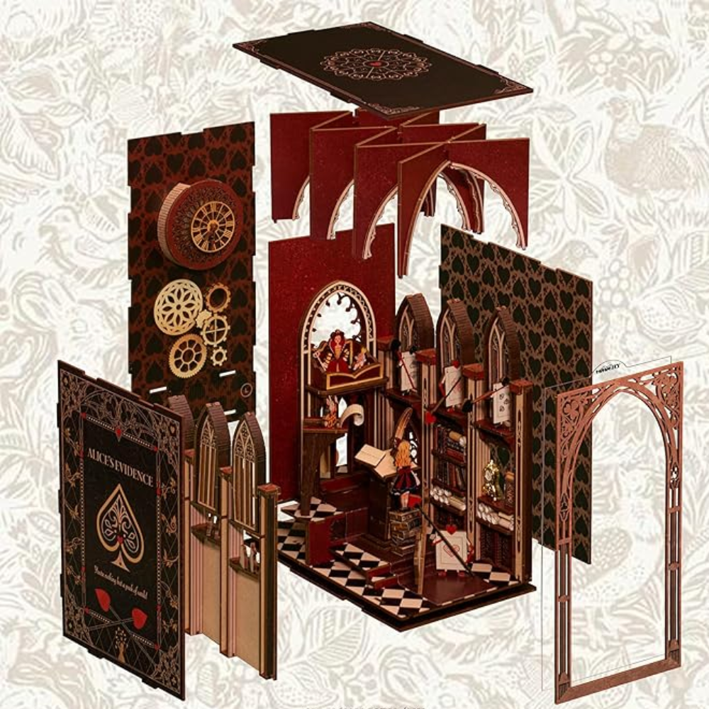 alice's evidence book nook