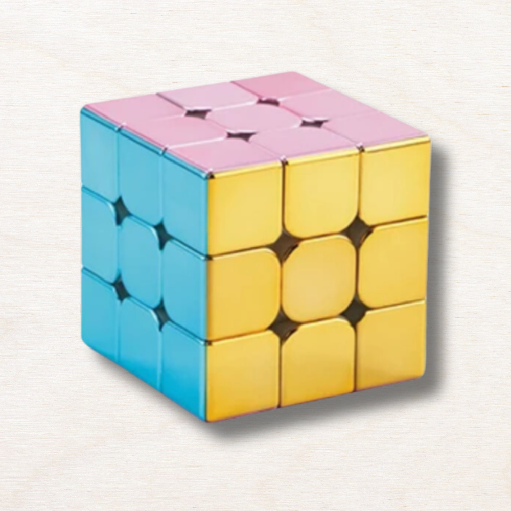 Casse-tête : rubik's cube 3X3 magnétique pastel !