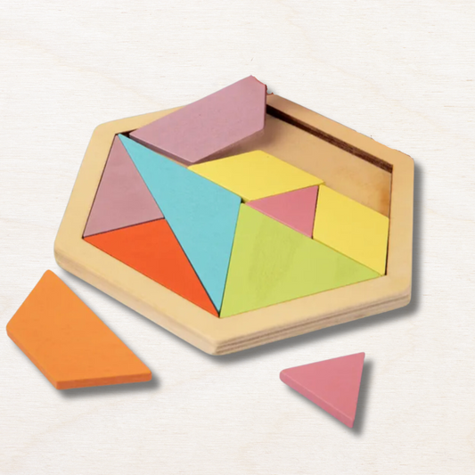 Tangram pastel !