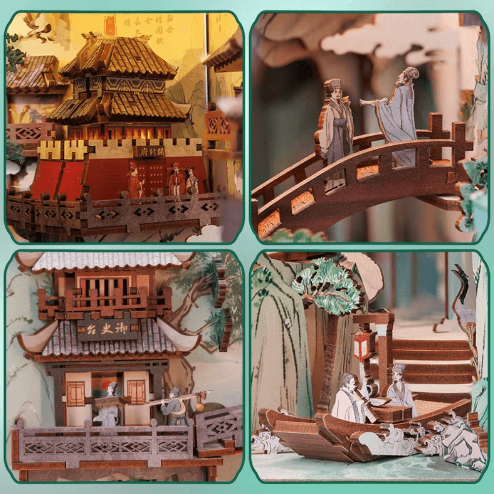 Book Nook : temple Japonais EcoCraft