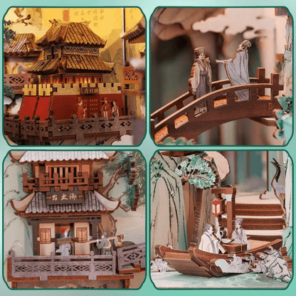 Book Nook : temple Japonais EcoCraft