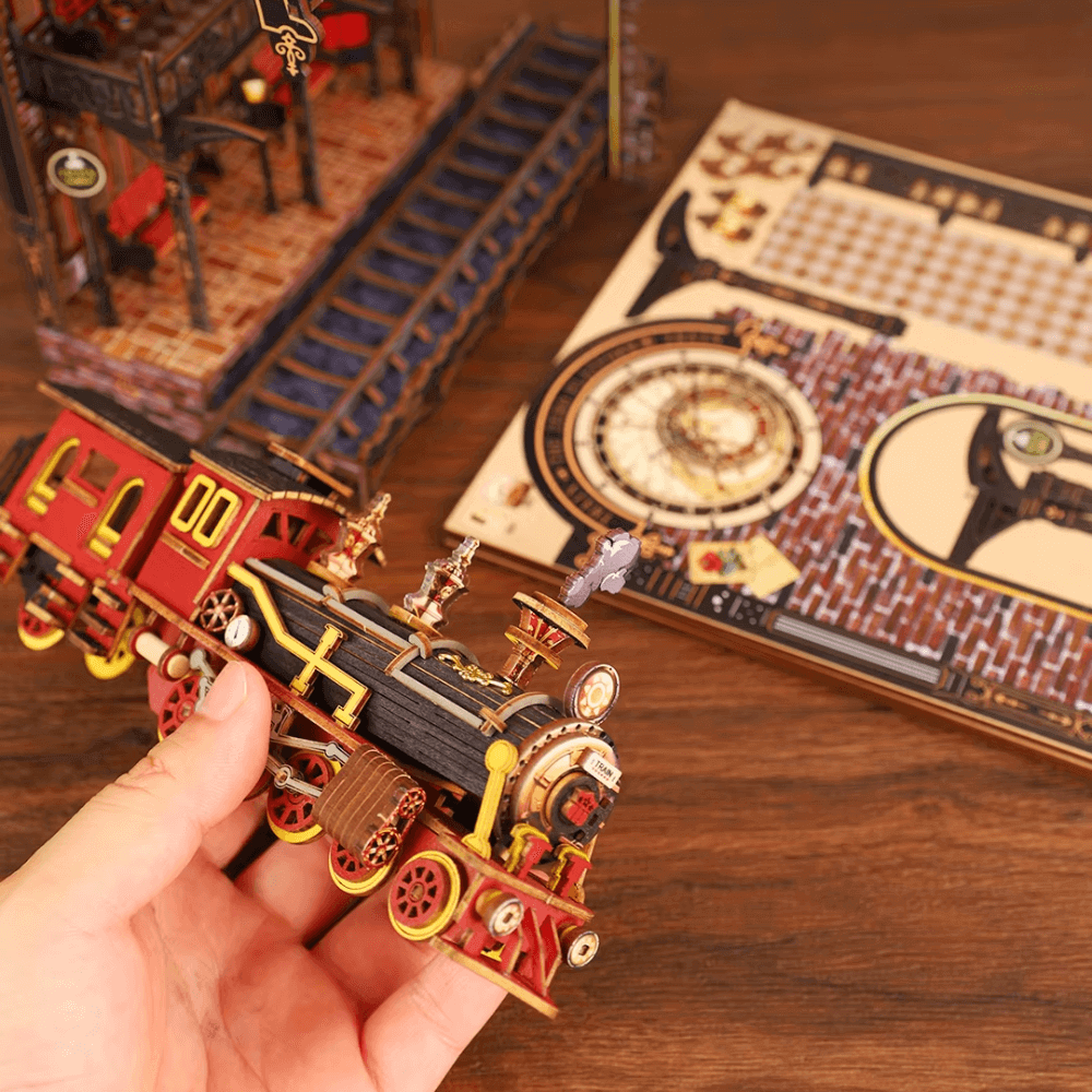 Maison Miniature Train - ZERO PIATFORM EcoCraft